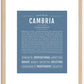 Cambria | Name Art Print