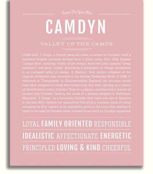 Frame Options | Dusty Rose | No Frame