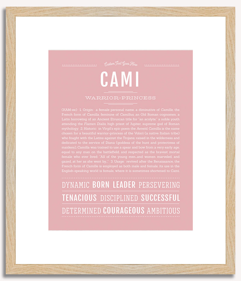 Cami | Name Art Print