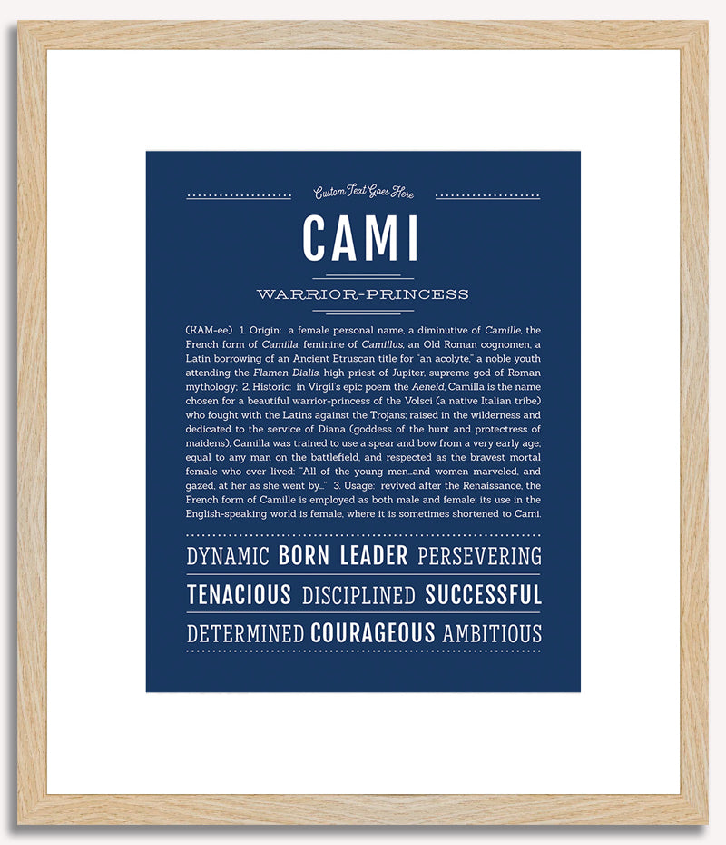 Cami | Name Art Print