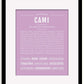 Frame Options | Lilac | Black Frame, Matted