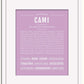 Frame Options | Lilac | White Frame, Matted