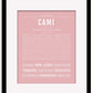 Frame Options | Dusty Rose | Black Frame, Matted