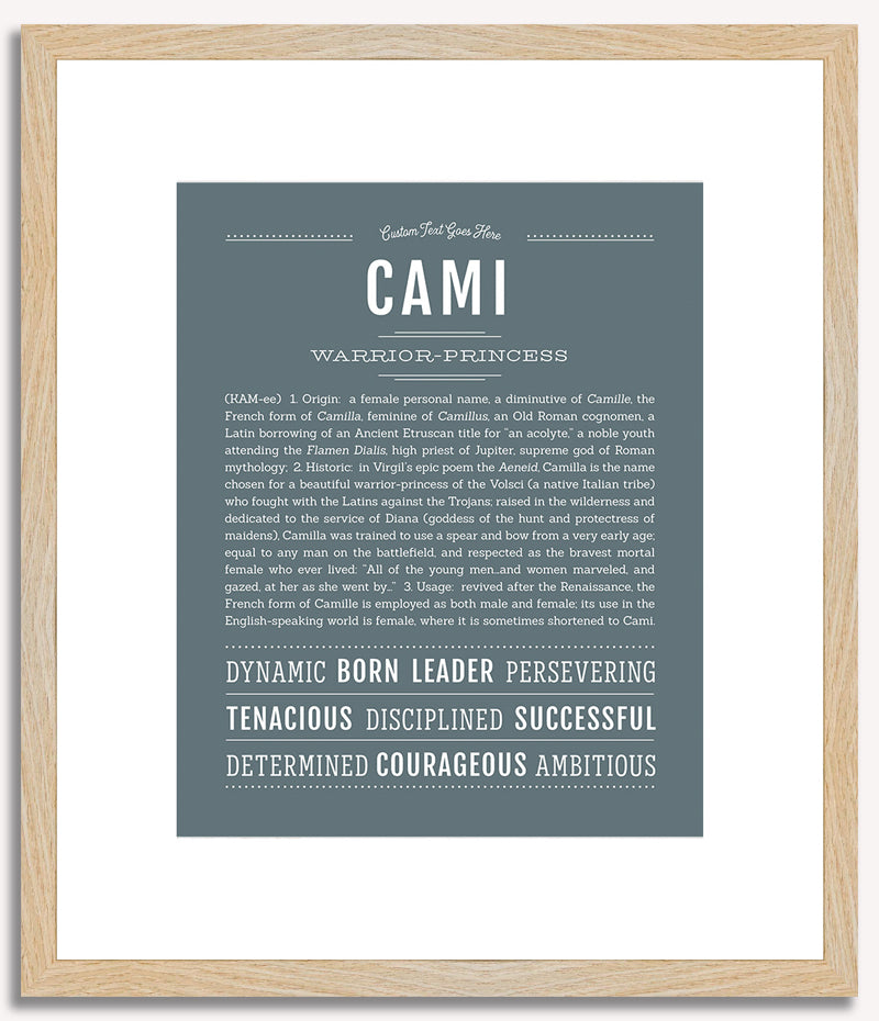 Cami | Name Art Print