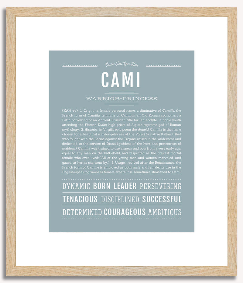 Cami | Name Art Print