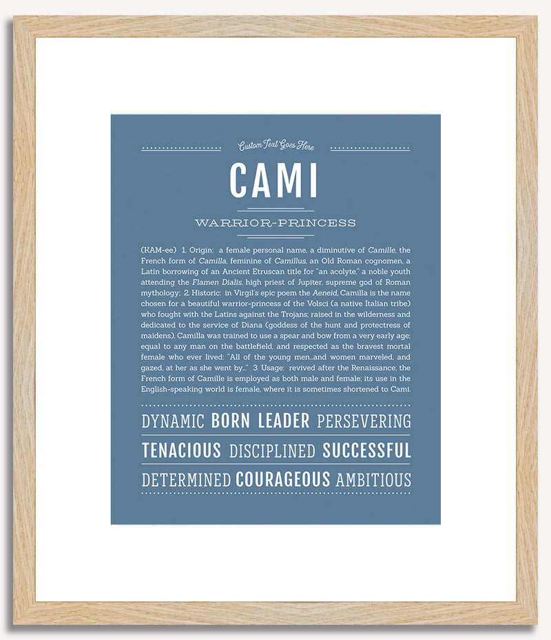 Cami | Name Art Print