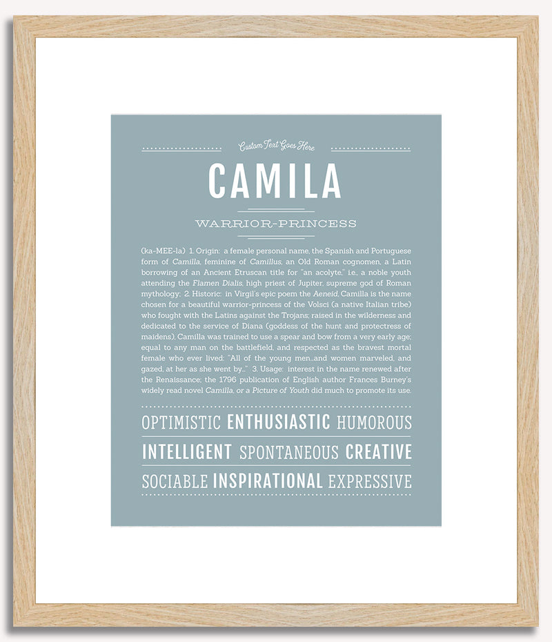 Camila | Name Art Print