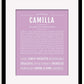 Frame Options | Lilac | Black Frame, Matted