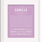 Frame Options | Lilac | White Frame, Matted