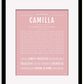 Frame Options | Dusty Rose | Black Frame, Matted