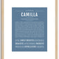 Camilla | Name Art Print