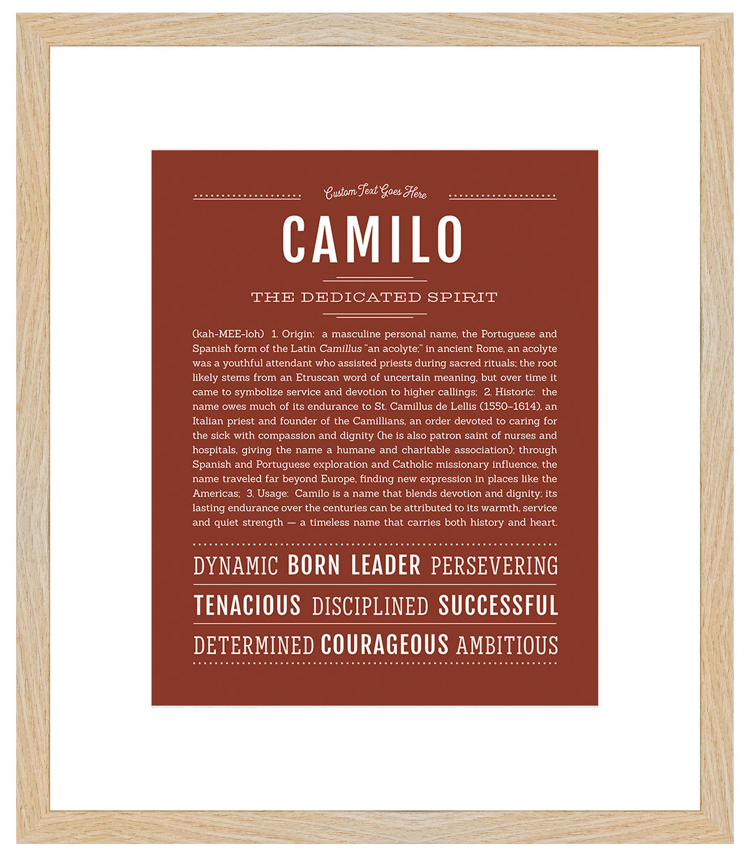Frame Options | Bordeaux | Maple Frame, Matted