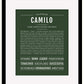Frame Options | Deep Forest | Black Frame, Matted