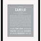 Frame Options | Light Gray | Black Frame, Matted