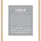 Frame Options | Light Gray | Maple Frame, Matted