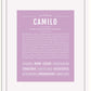 Frame Options | Lilac | White Frame, Matted