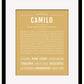 Frame Options | Matte Gold | Black Frame, Matted