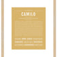 Frame Options | Matte Gold | Maple Frame, Matted