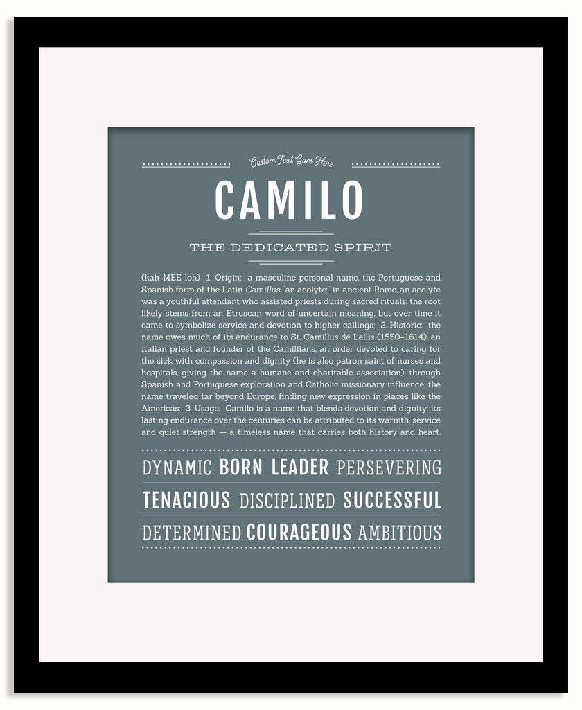 Frame Options | Night Rendezvous | Black Frame, Matted