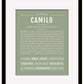 Frame Options | Sage | Black Frame, Matted