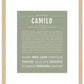 Frame Options | Sage | Maple Frame, Matted