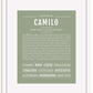 Frame Options | Sage | White Frame, Matted