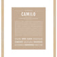 Frame Options | Tan | Maple Frame, Matted