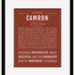 Frame Options | Bordeaux | Black Frame, Matted