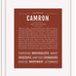 Frame Options | Bordeaux | White Frame, Matted