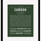 Frame Options | Deep Forest | Black Frame, Matted