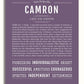 Frame Options | Deep Purple | No Frame