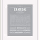 Frame Options | Light Gray | White Frame, Matted