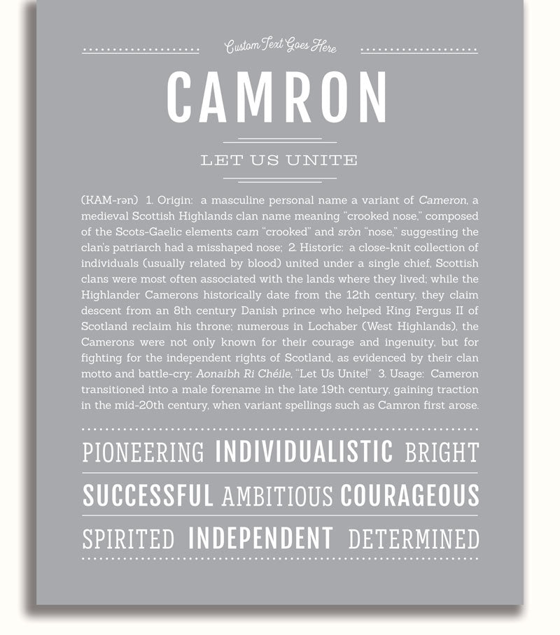Frame Options | Light Gray | No Frame