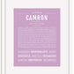 Frame Options | Lilac | White Frame, Matted