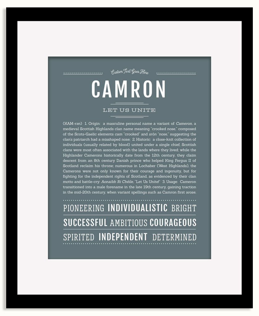 Frame Options | Night Rendezvous | Black Frame, Matted