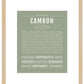 Frame Options | Sage | Maple Frame, Matted