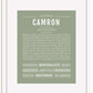 Frame Options | Sage | White Frame, Matted