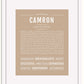 Frame Options | Tan | White Frame, Matted