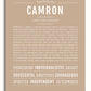 Frame Options | Tan | No Frame