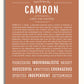 Frame Options | Terra Cotta | No Frame
