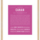 Frame Options | Dark Pink | Maple Frame, Matted
