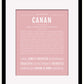 Frame Options | Dusty Rose | Black Frame, Matted