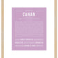 Frame Options | Lilac | Maple Frame, Matted