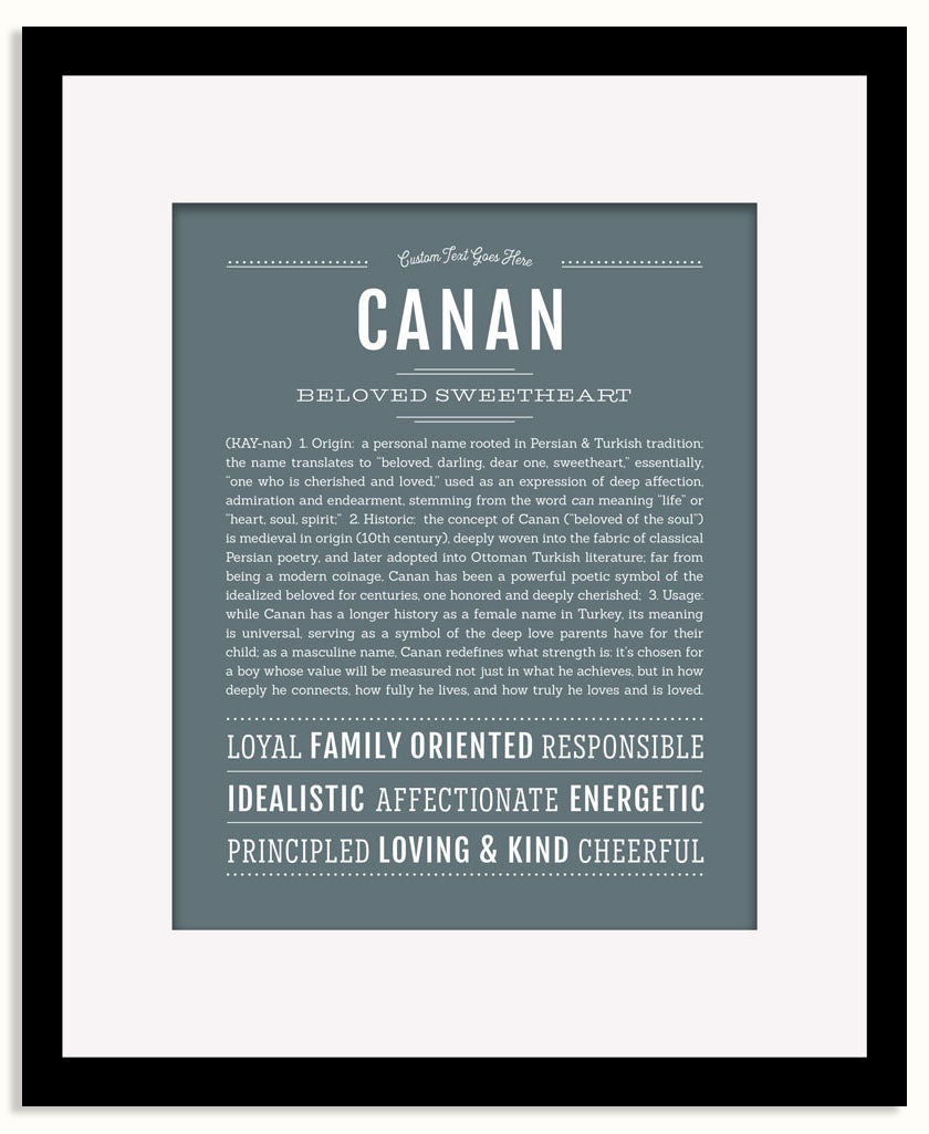 Frame Options | Night Rendezvous | Black Frame, Matted