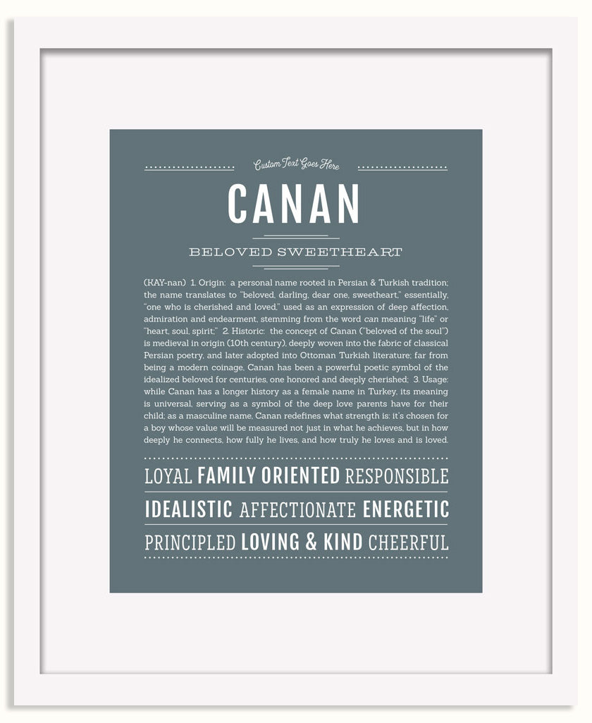 Frame Options | Night Rendezvous | White Frame, Matted