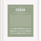 Frame Options | Sage | White Frame, Matted