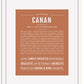 Frame Options | Terra Cotta | White Frame, Matted