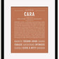 Frame Options | Terra Cotta | Black Frame, Matted