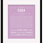 Frame Options | Lilac | Black Frame, Matted