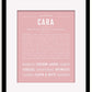 Frame Options | Dusty Rose | Black Frame, Matted